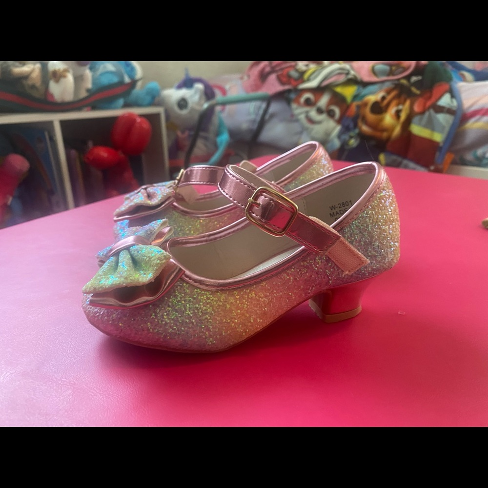 Rainbow heels